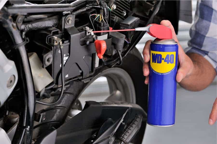 Manutenção da moto - Bateria